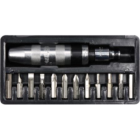 IMPACT SCREWDRIVER W. BITS SET 13PCS
