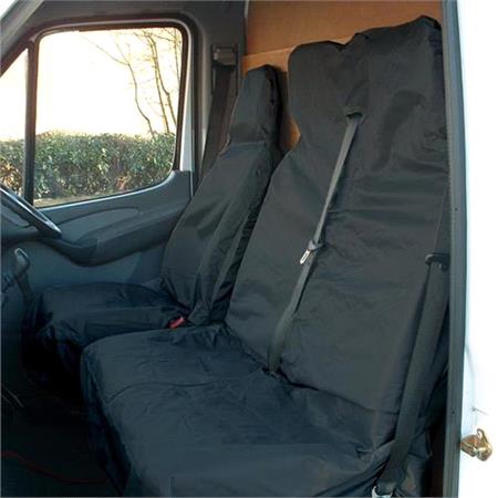 Maypole Universal Black Van/ Pick Up Seat Cover Set