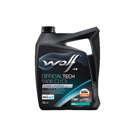 Wolf OfficialTech 5W30 C2/C3 Synthetic Engine Oil   5 Litre