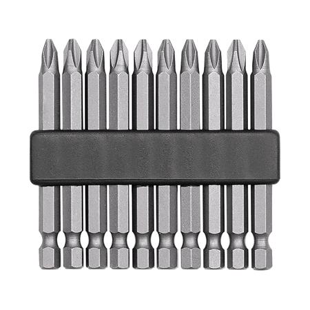 SCREWDRIVER BITS 10PCS  PH2x25MM