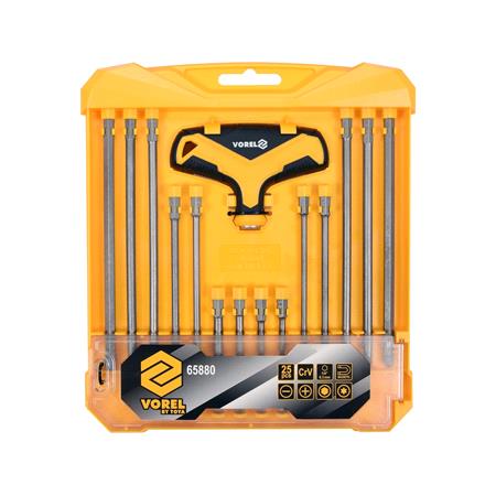 SCREWDRIVER W. BITS SET 25 PCS