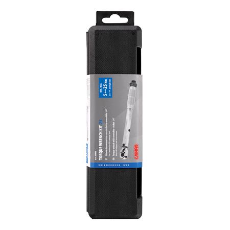 Torque Wrench with Reversible Ratchet 1/4"   5 25 Nm