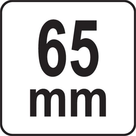 RECTANGULAR BRASS PADLOCK 65MM