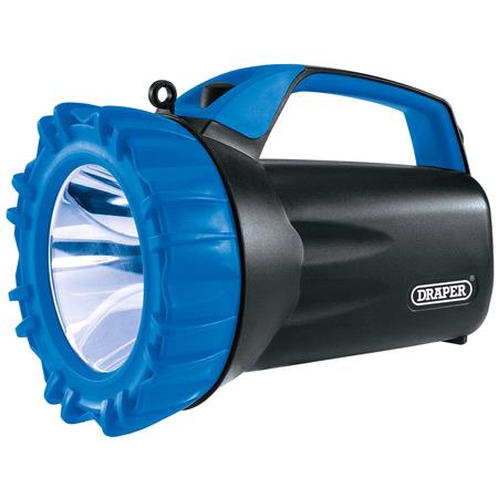Draper 66025 Cree LED Rechargeable Spotlight with Power Bank (10W)