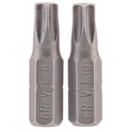 Draper 66435 T30 1 4 inch Hex. Draper 66435 TX STAR Insert Bit 25mm Long x 2