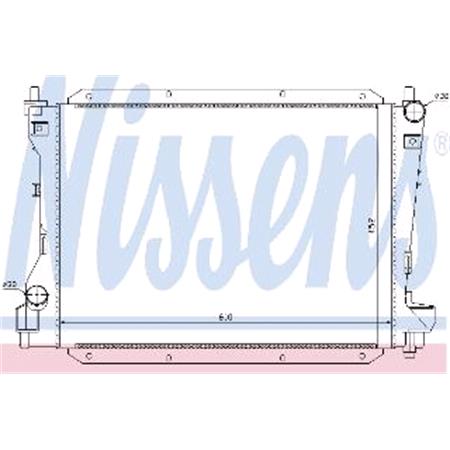 Nissens Radiator   66703