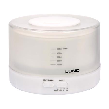 AROMA DIFFUSER 500ML, WHITE, REMOTE