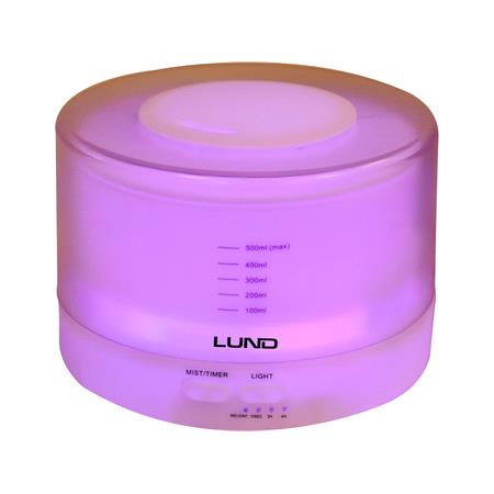 AROMA DIFFUSER 500ML, WHITE, REMOTE