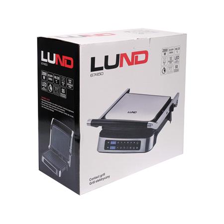 ELECTRIC GRILL 2000W, LED CONTROL PANEL