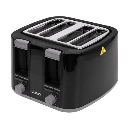 TOASTER 1300 1500W BLACK