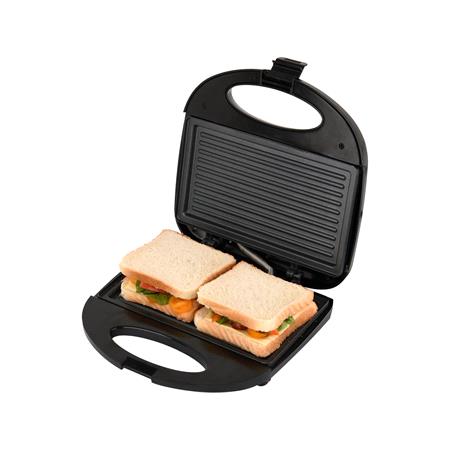 SANDWICH MAKER 750W, GRILL PLATE, BLACK