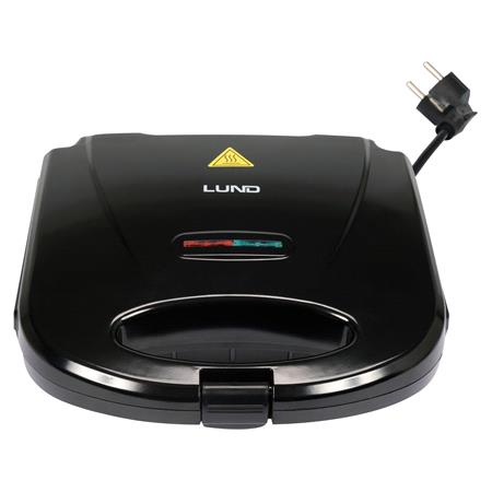 SANDWICH MAKER 750W, GRILL PLATE, BLACK