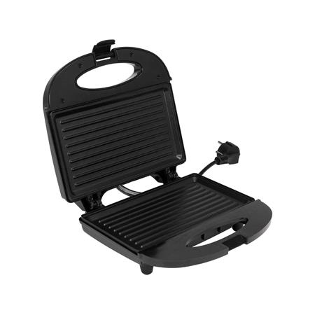 SANDWICH MAKER 750W, GRILL PLATE, BLACK