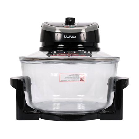 HALOGEN OVEN 17L BLACK, 9 ACCESSORIES