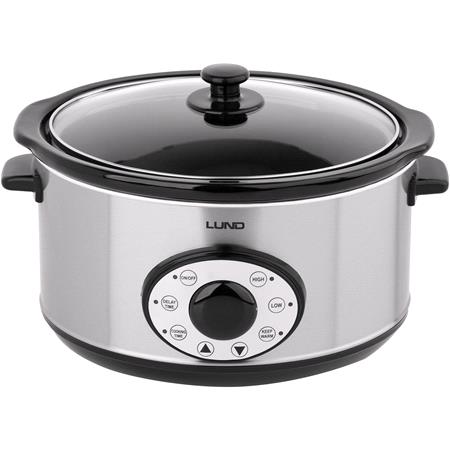 SLOW COOKER 280W 4,5L WITH TIMER