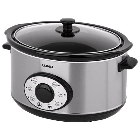 SLOW COOKER 280W 4,5L WITH TIMER