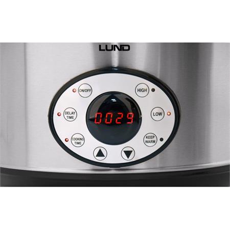 SLOW COOKER 280W 4,5L WITH TIMER