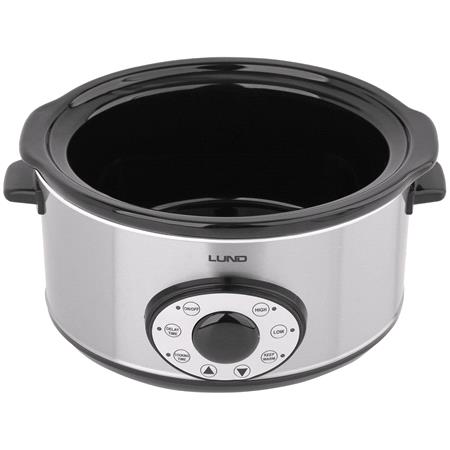 SLOW COOKER 280W 4,5L WITH TIMER