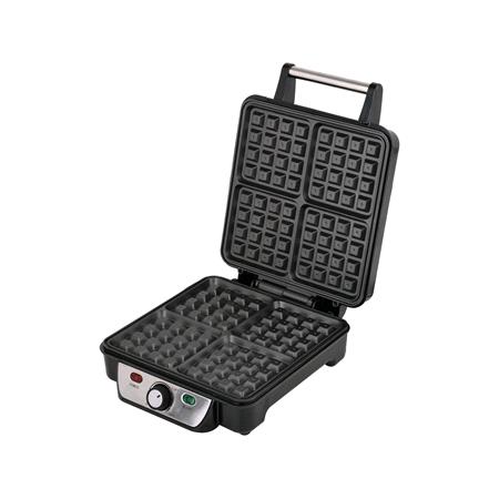 WAFFLE MAKER 1100W, 4 WAFFLES