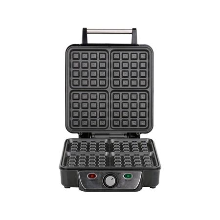 WAFFLE MAKER 1100W, 4 WAFFLES