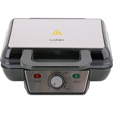 WAFFLE MAKER 1000W, 2 WAFFLES
