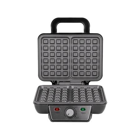 WAFFLE MAKER 1000W, 2 WAFFLES