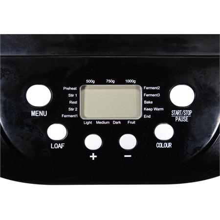 BREAD MAKER 650W, 15 PROGRAMS