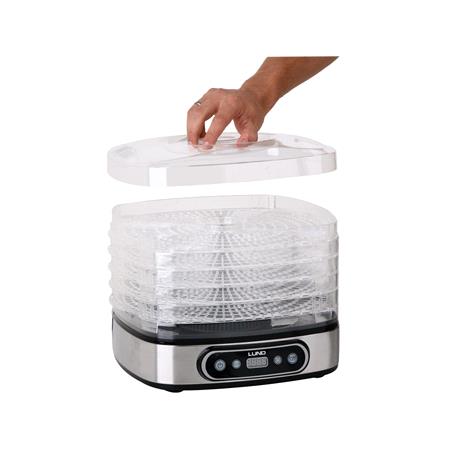 FOOD DEHYDRATOR 5 TRAYS 420 500W TIMER