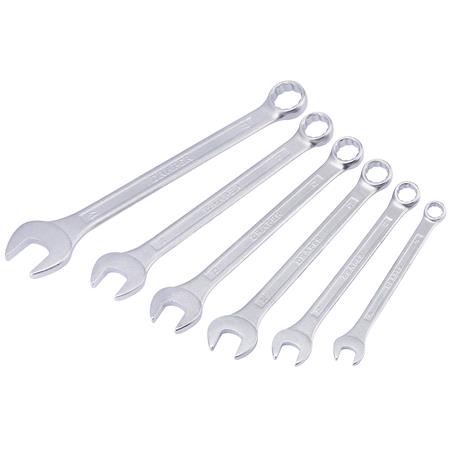Draper Redline 68478 Metric Combination Spanner Set, 8   17mm (6 Piece)