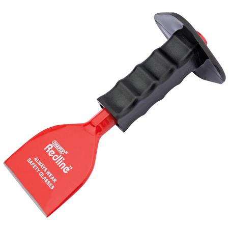 Draper Redline 68591 75 x 220mm Brick Bolster with Hand Guard