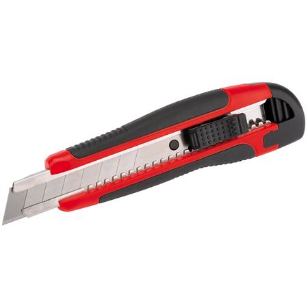 Draper Redline 68667 Soft Grip Retractable Trimming Knife (18mm)