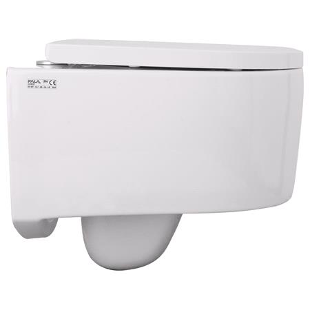 WALL HUNG TOILET TIP RIMLESS INCL. SEAT
