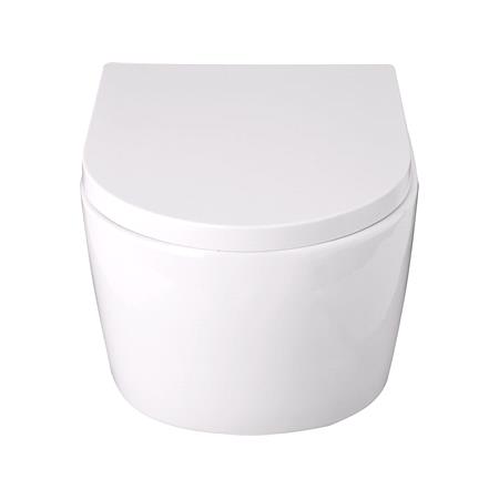 WALL HUNG TOILET TIP RIMLESS INCL. SEAT