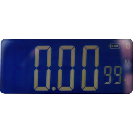 BATHROOM SCALE WITH BLUETOOTH 2IN1 BLACK