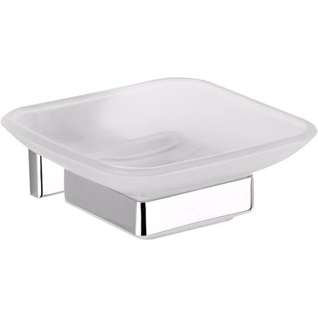 SOAP DISH HOLDER QUAD CHROME