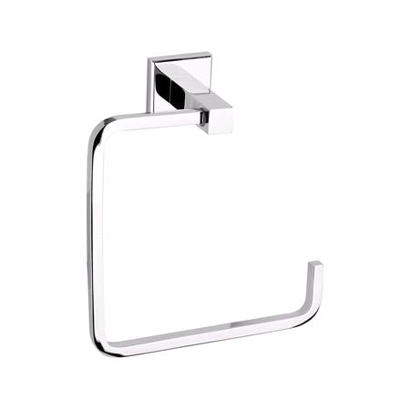 TOWEL RING QUAD CHROME