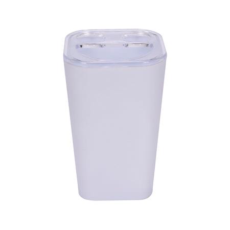 TOOTHBRUSH HOLDER CUBOID WHITE