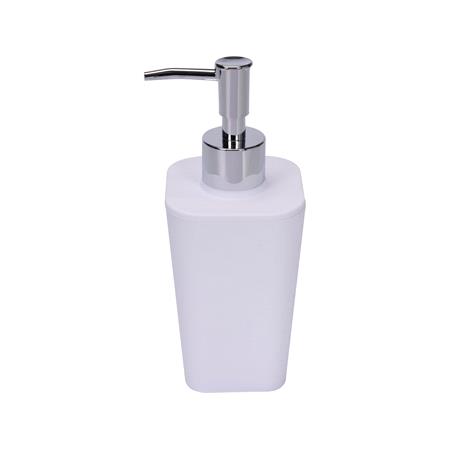 LOTION DISPENSER CUBOID WHITE