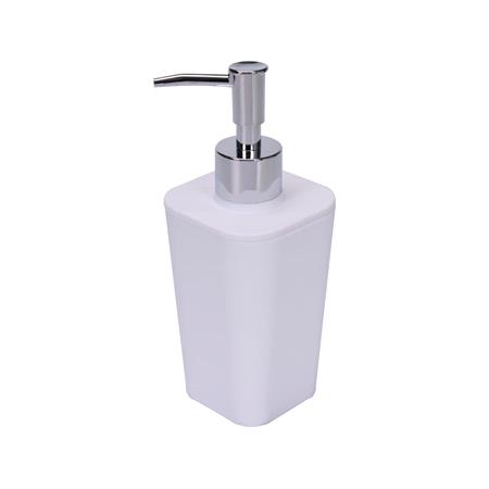 LOTION DISPENSER CUBOID WHITE