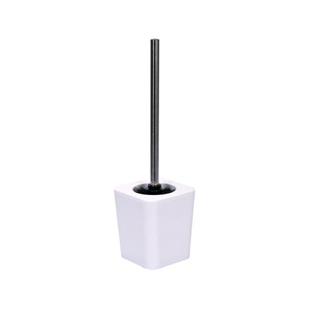 TOILET BRUSH HOLDER CUBOID WHITE