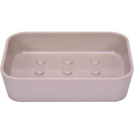 SOAP DISH CUBOID BEIGE