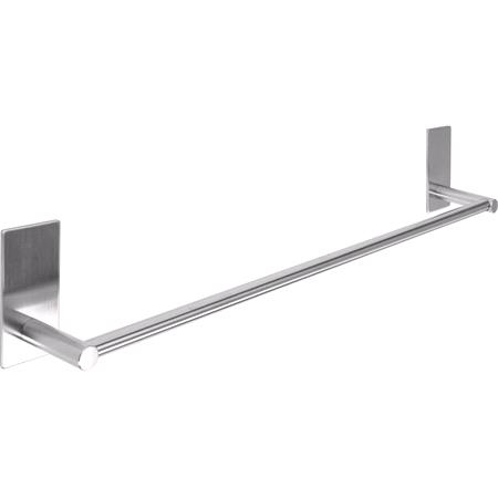 TOWEL RAIL 55 CM STEELY WITH 3M STICKER