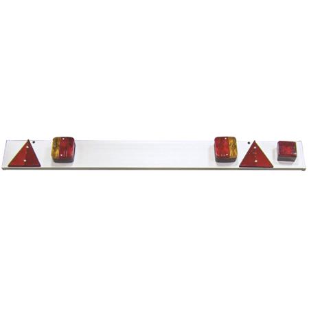 4ft 6 Trailer Lighting Board with 6m Cable + Fog Lamp