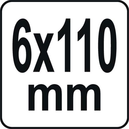 MASONRY DRILL BIT SDS PLUS 6x110MM