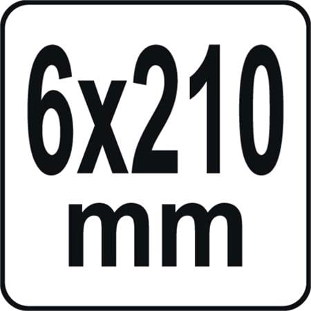 MASONRY DRILL BIT SDS PLUS 6x210MM