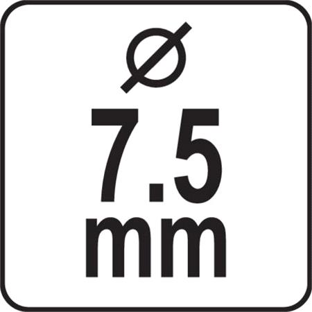 TWIST DRILL BIT Co HSS 7.5MM