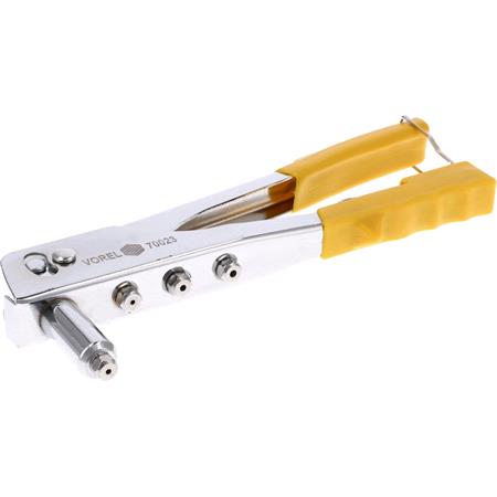 HAND RIVETER, CHROME PLATED