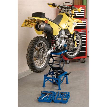 Draper 70212 Hydraulic Motorcycle Scissor Lift, 135kg