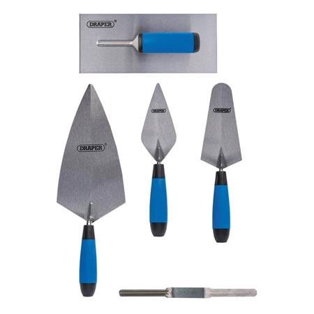 Draper 70372 Soft Grip Trowel Set (5 Piece)