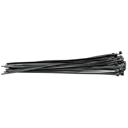 Draper 70397 Black Cable Ties (100 pieces)